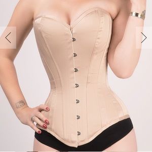 Steel boned corsets